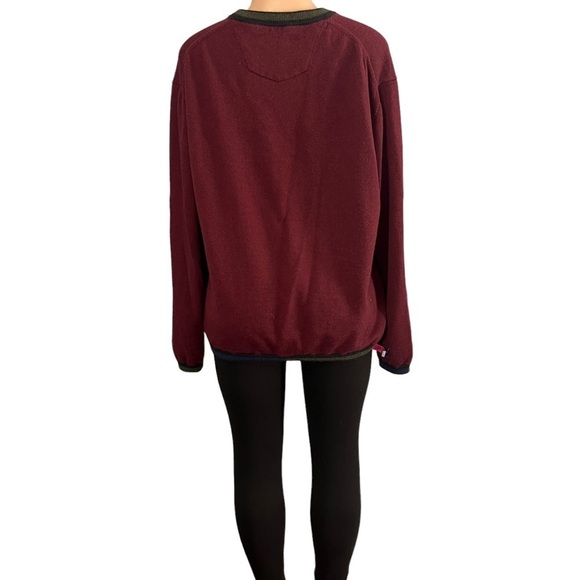 3/$30 🍂 Robert Graham Burgundy Wool Sweater - Picture 6 of 10
